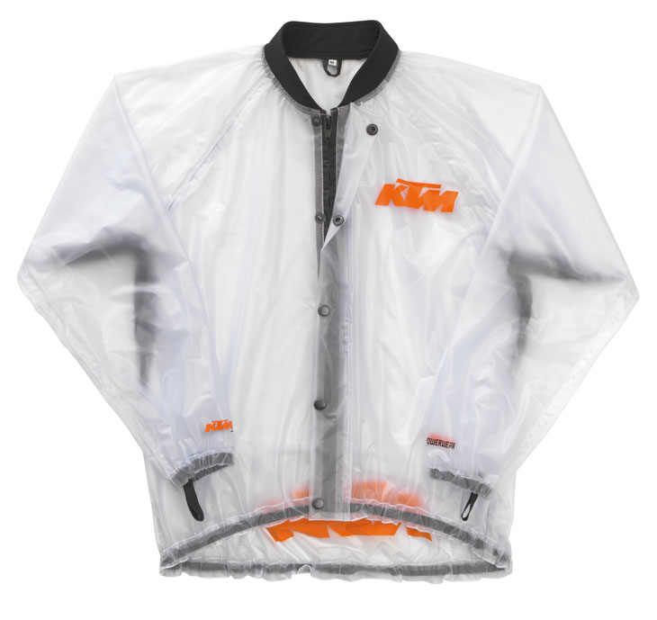 Fowlers Online ShopKTM RAIN JACKET TRANSPARENT