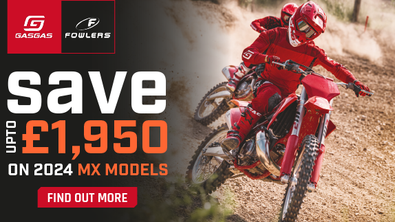 GASGAS-Save upto £1,950 on 2024 MX models