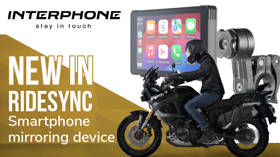 New In! - Interphone Ridesync Smartphone Mirroring Device