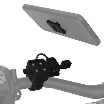 Picture of OXFORD CLIQR USB HANDLEBAR MOUNT (OX866)