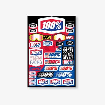 Picture of 100% DECAL SHEET 12" X 18"