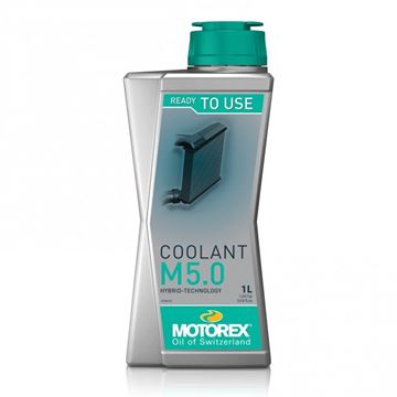 Picture of MOTOREX COOLANT M5.0 HYBRID READY TO USE TURQUOISE 1L