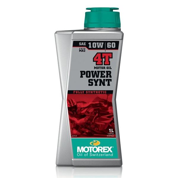 Picture of MOTOREX POWER SYNT 4T PRO PERFORMANCE JASO MA2 10W/60 1L