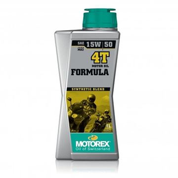 Picture of MOTOREX FORMULA 4T PREMIUM JASO MA2 15W/50 1L