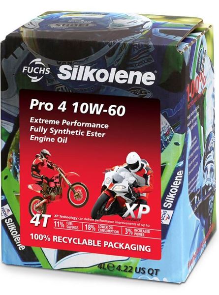Picture of Silkolene Pro 4 10W-60 XP 4L