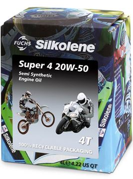Picture of Silkolene Super 4 20W-50 4L