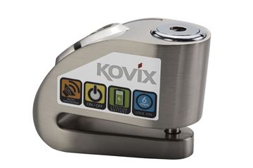 Picture of Kovix KD6 6mm Alarmed Disc Lock - Brush Metal