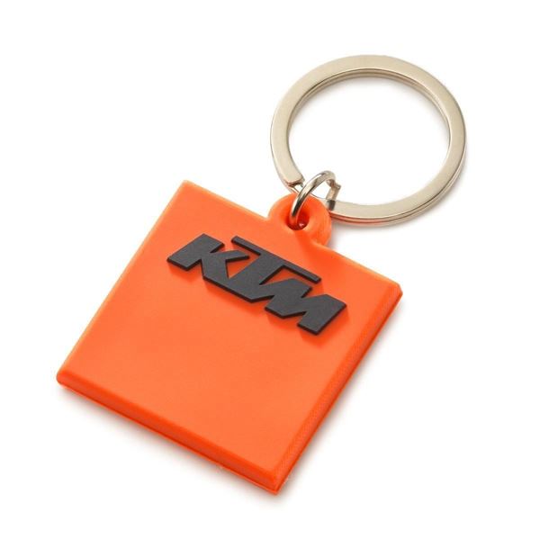 Picture of KTM Logo Rubber Keyholder - Orange