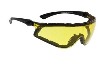 Picture of Ugly Fish Flare Safety Shields - Matt Black Frame & Yellow Lens
