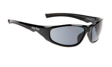 Picture of Ugly Fish Torpedo Sunglasses - Shiny Black Frame & Smoked Lens