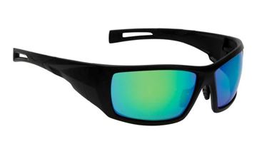 Picture of Ugly Fish Chisel Sunglasses - Matt Black Frame & Green Revo Lens