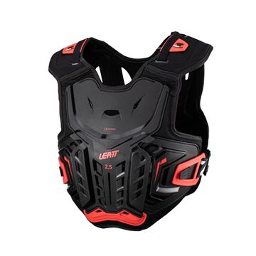 Picture of Leatt Chest Protector 2.5 Junior - Black/Red