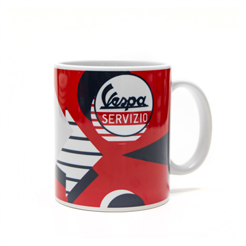 Picture of Vespa Servizo Multicolour Arrows Mug (606764M005)