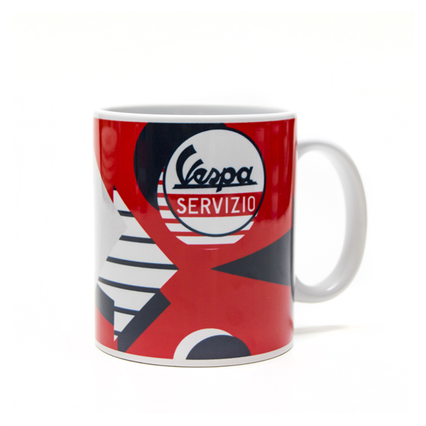 Picture of Vespa Servizo Multicolour Arrows Mug (606764M005)