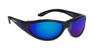 Picture of Ugly Fish Glide Multi Functional Sunglasses - Matt Black Frame & Blue Revo Lens