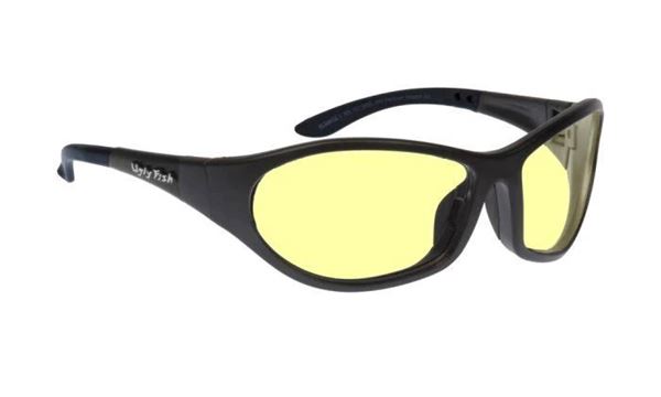 Picture of Ugly Fish Cruize Multi Functional Sunglasses - Matt Black Frame & Yellow Lens