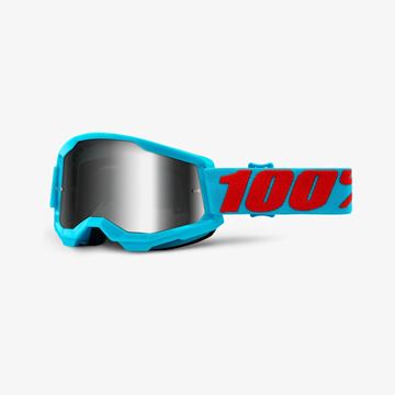 Picture of 100% Strata 2 Goggles - Summit / Mirror Silver Lens
