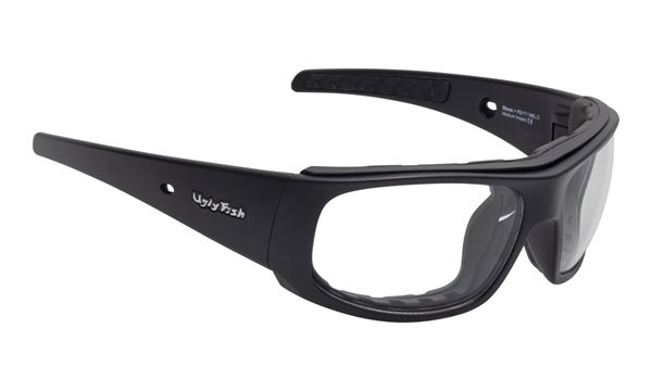 Picture of Ugly Fish Maxx Multi Functional Sunglasses - Matt Black & Clear Lens