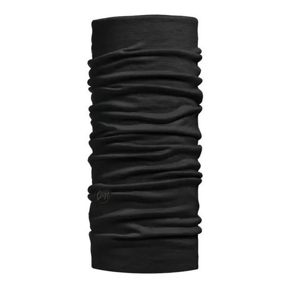 Picture of Buff Merino Lightweight Neckwear - Solid Black