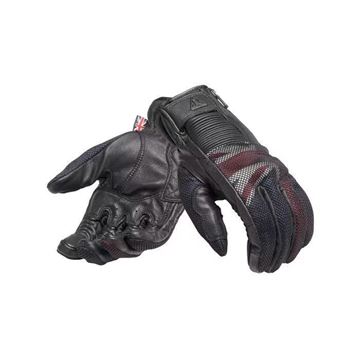 Picture of Triumph Mesh Flag Leather Gloves