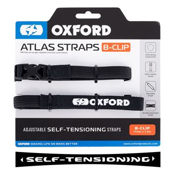 Picture of Oxford Atlas B-Clip 17mm x 1.2M - Black