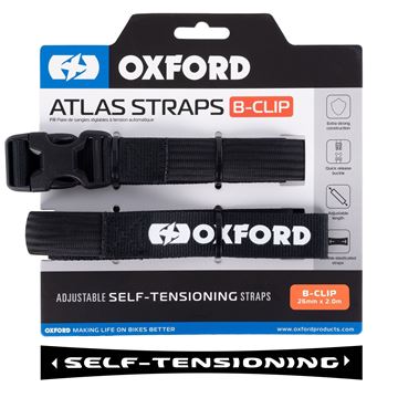 Picture of Oxford Atlas B-Clip 26mm X 2.0M - Black