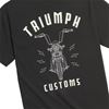 Picture of Triumph Back Print Ape Graphic T-Shirt