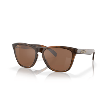 Picture of Oakley Frogskins Sunglasses - Matte Tortoise Frame / Prizm Tungsten Lenses