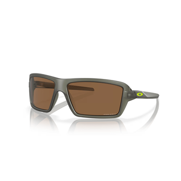 Picture of Oakley Cables Coalesce Collection Sunglasses - Matte Olive Ink Frame / Prizm Bronze Lenses