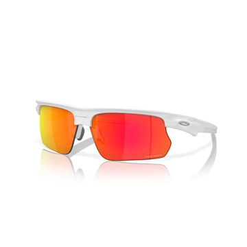 Picture of Oakley BiSphaera Sunglasses - Polished White Frame / Prizm Ruby Lenses