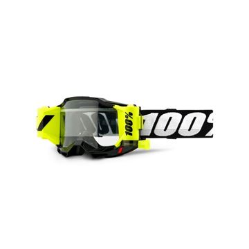 Picture of 100% Accuri 2 Forecast Goggles - Black / Clear Lens