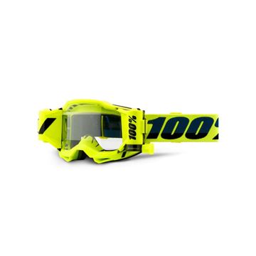 Picture of 100% Accuri 2 Forecast Goggles - Fluo Yellow / Clear Lens