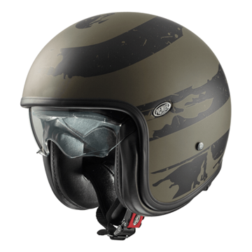 Picture of Premier Vintage US Mily Motorcycle Helmet