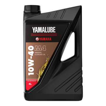 Picture of Yamalube M4 10W-40 Mineral Engine Oil - 4 Litre Bottle