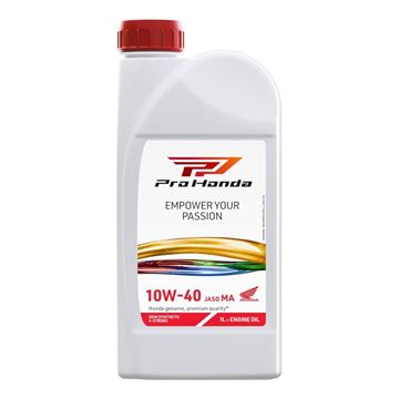 Picture of Pro Honda 4 Stroke 10W-40 MA Semi Synthetic Engine Oil - 1 Litre Bottle