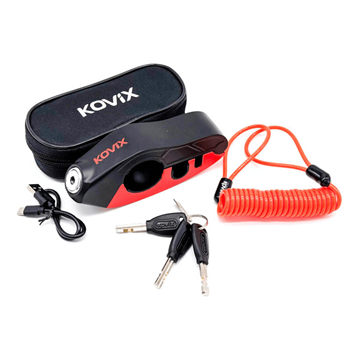 Picture of Kovix KDS Alarmed Brake Lever Lock - Red